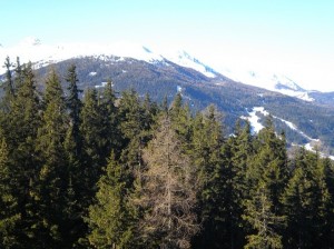 les arcs paysage