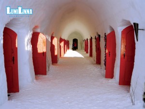 séjour en laponie finlandaise au château de neige et de glace de Kemi