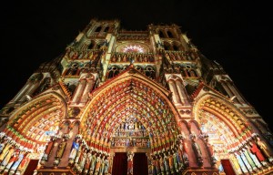 la cathédrale d'Amiens mise à l'honneur sur le marché de Noël