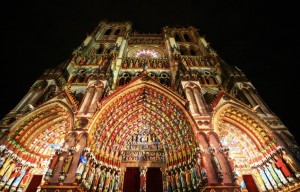 la cathédrale d'Amiens mise à l'honneur sur le marché de Noël