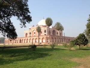 Fort rouge delhi (vue des jardins)