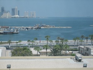 Corniche de Doha au Qatar