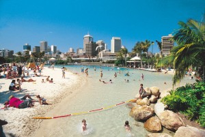 Plage artificielle de Brisbane