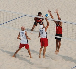 Tournoi de beachvolley