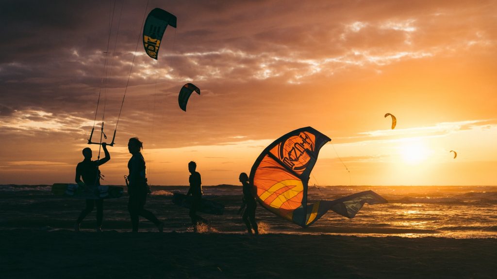 kitesurf-coucher-de-soleil